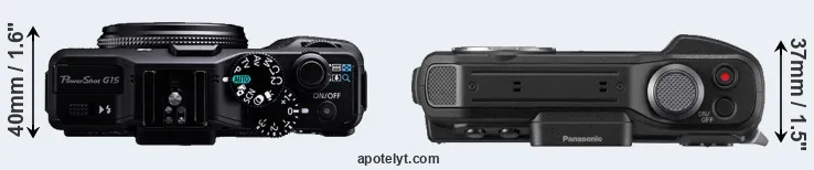 Compare G15 versus TS7 top