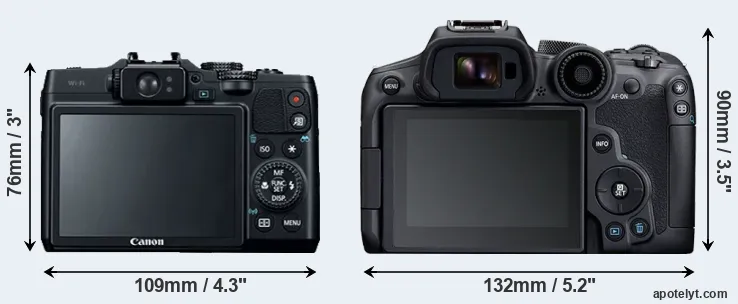 Comparison G16 or R7 rear