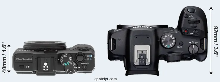 Compare G16 versus R7 top