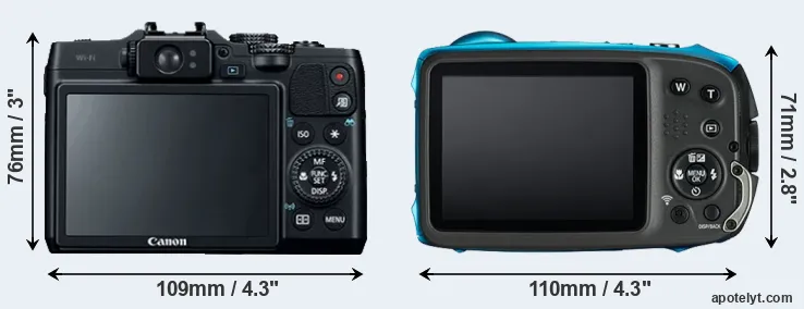 Comparison G16 or XP130 rear