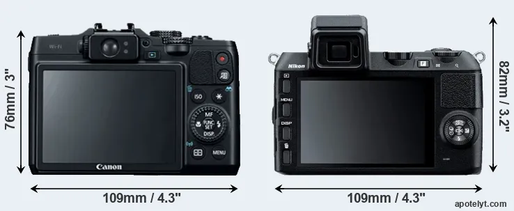 Comparison G16 or V2 rear