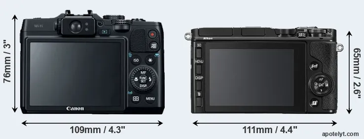 Comparison G16 or V3 rear