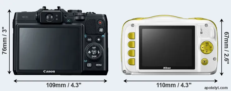 Comparison G16 or W150 rear