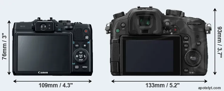 Comparison G16 or GH3 rear