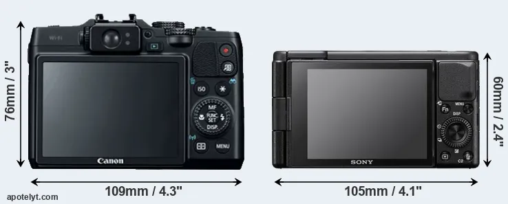 Comparison G16 or ZV-1 rear