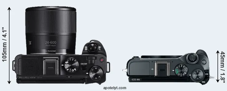 Compare G3X versus M6 top
