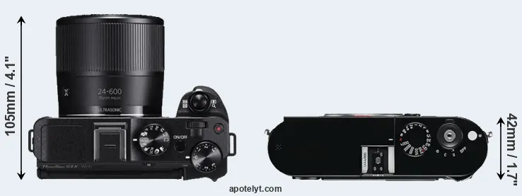 Compare G3X versus M Typ 240 top