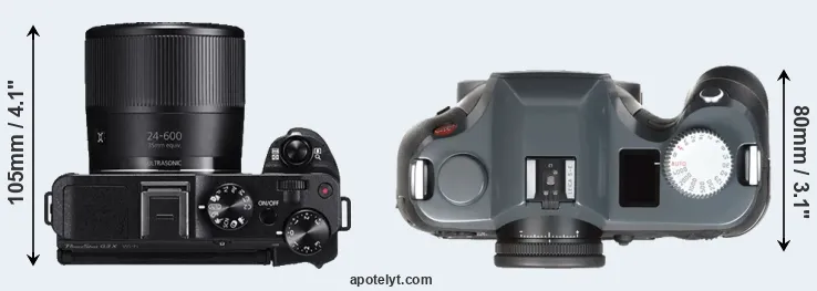 Compare G3X versus S-E Typ 006 top