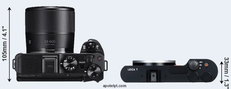 Compare G3X versus T Typ 701 top