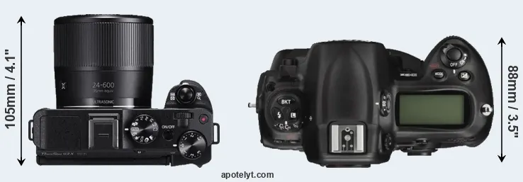 Compare G3X versus D3X top