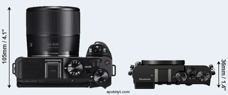 Compare G3X versus GM5 top