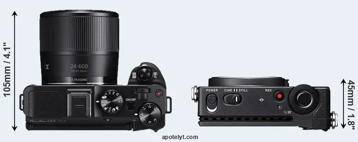 Compare G3X versus fp top