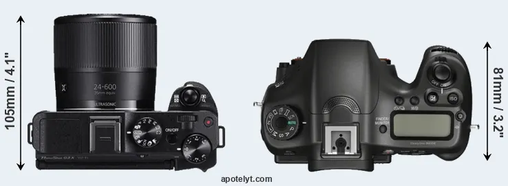 Compare G3X versus A68 top