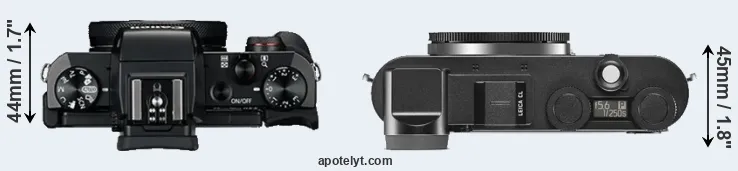Compare G5X versus CL top