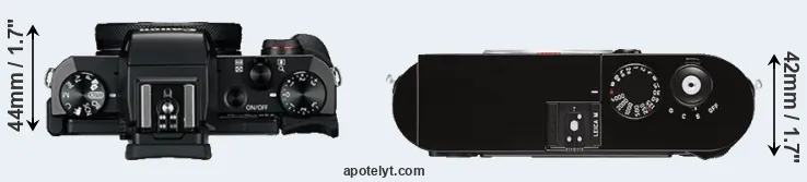 Compare G5X versus M Typ 262 top