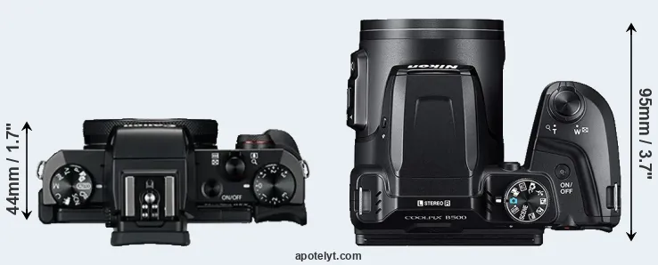 Compare G5X versus B500 top
