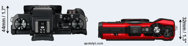 Compare G5X versus TG-6 top