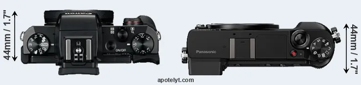 Compare G5X versus GX80 top