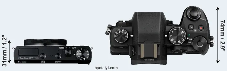 Compare G9X versus G85 top