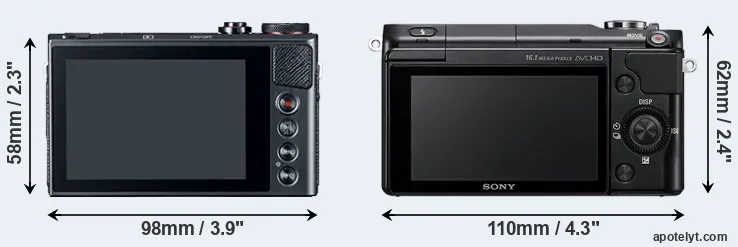 Comparison G9X or NEX-3N rear