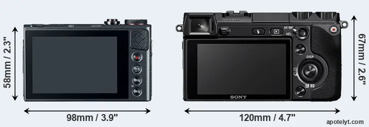 Comparison G9X or NEX-7 rear