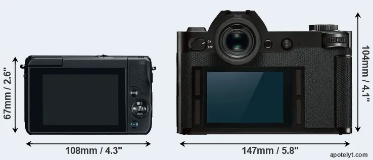 Comparison M10 or Leica SL rear