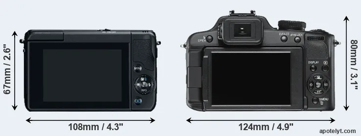 Comparison M10 or V-LUX 2 rear