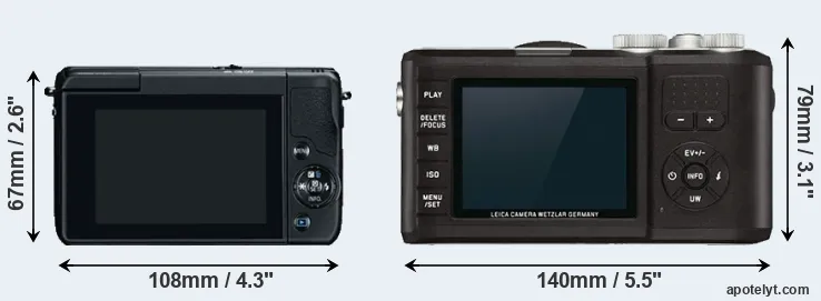 Comparison M10 or X-U Typ 113 rear