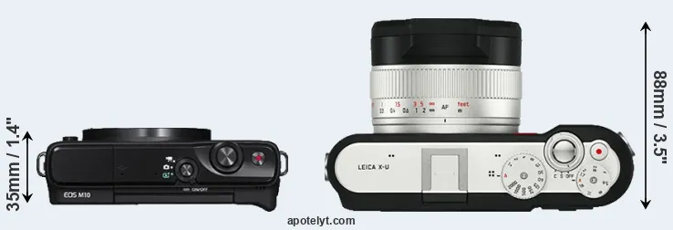 Compare M10 versus X-U Typ 113 top