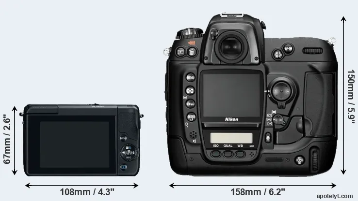 Comparison M10 or D2H rear