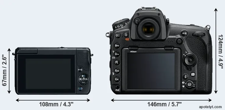 Comparison M10 or D850 rear