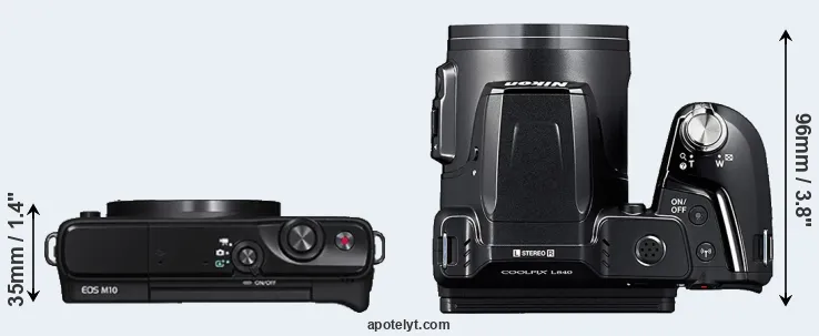 Compare M10 versus L840 top