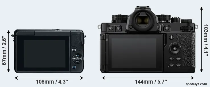 Comparison M10 or Zf rear