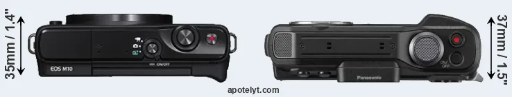 Compare M10 versus FT7 top