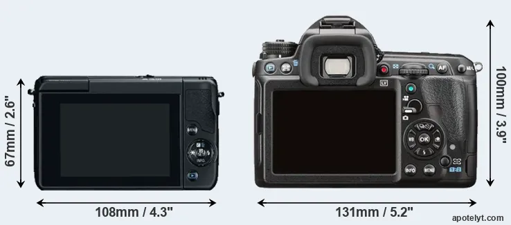 Comparison M10 or K-3 II rear