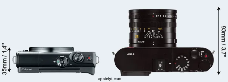 Compare M100 versus Q Typ 116 top