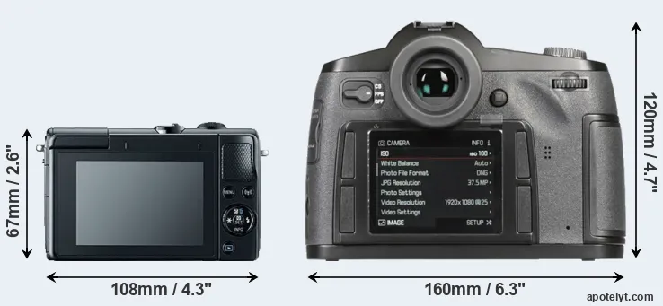 Comparison M100 or S-E Typ 006 rear