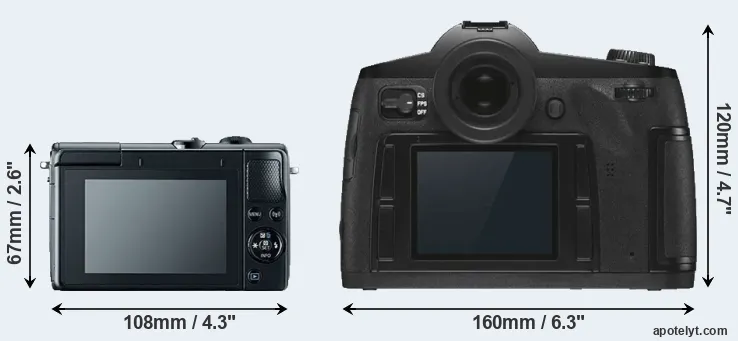 Comparison M100 or S3 rear