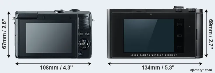 Comparison M100 or T Typ 701 rear