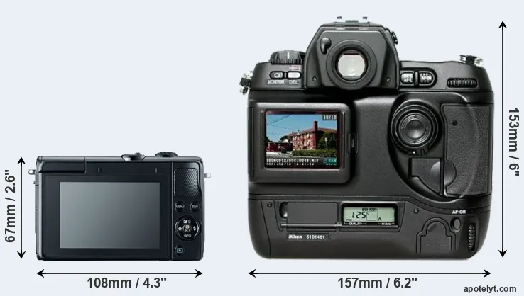 Comparison M100 or D1H rear