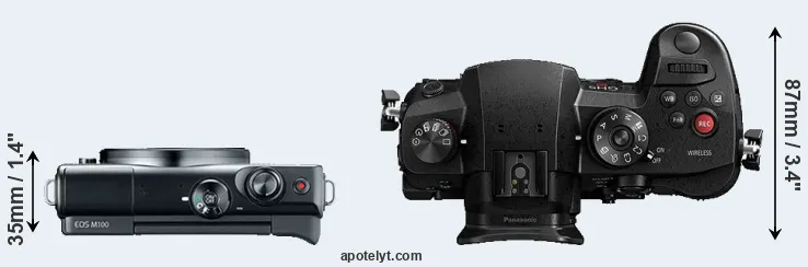 Compare M100 versus GH5s top