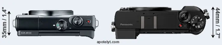 Compare M100 versus GX80 top