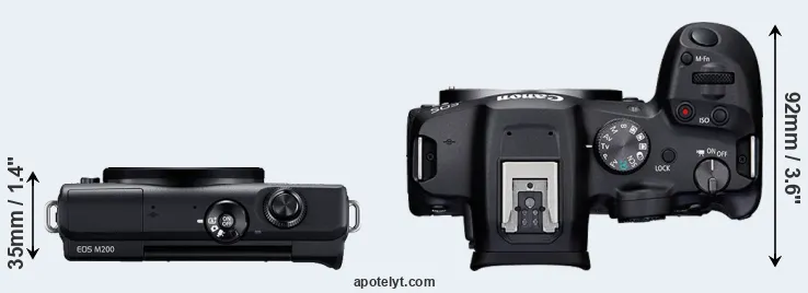Compare M200 versus R7 top