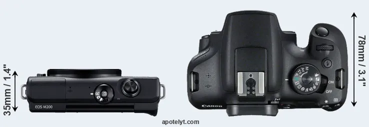 Compare M200 versus T7 top