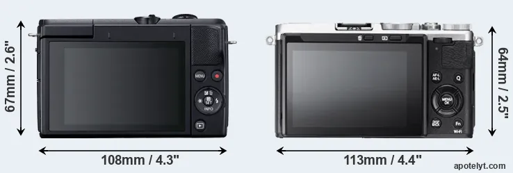 Comparison M200 or X70 rear