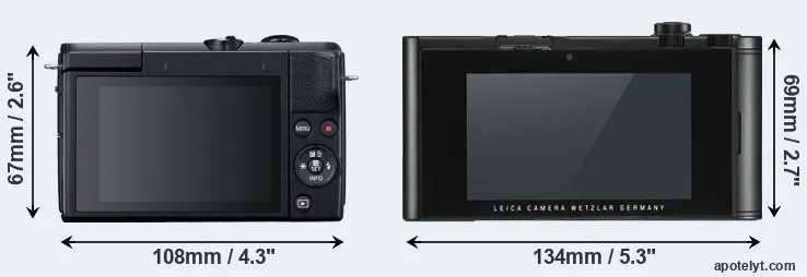 Comparison M200 or TL2 rear