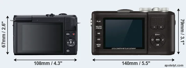 Comparison M200 or X-U Typ 113 rear