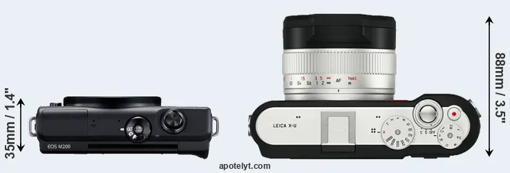 Compare M200 versus X-U Typ 113 top