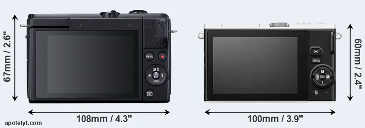 Comparison M200 or J4 rear