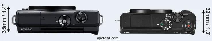 Compare M200 versus J5 top